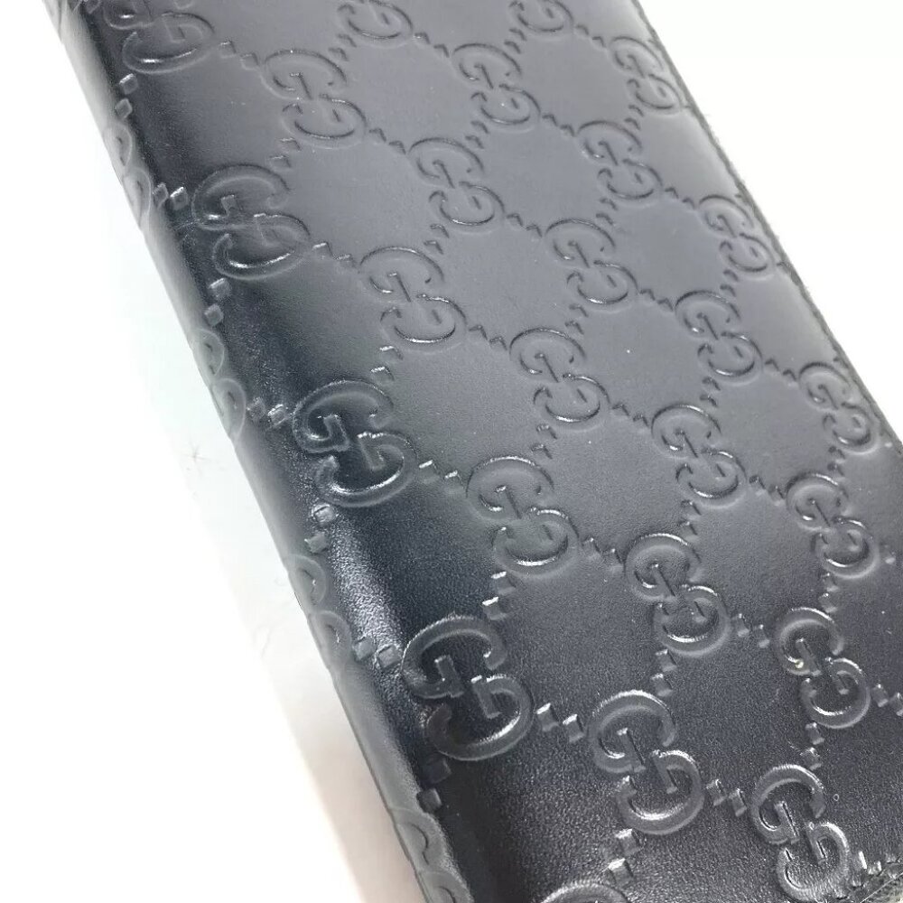 GUCCI 307987 Guccissima GG Long wallet Zip Around Long Wallet - Picture 12 of 14